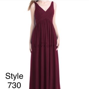 COPY - Bill Levkoff bridesmaid dress